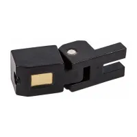 SCHALLER - saddle №1 (АРТ.20060401) - седло для 2 или 5 струны, black chrome