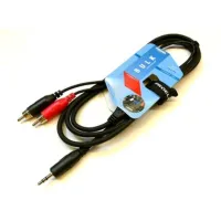 Proel BULK540LU18 шнур соед. Stereo Jack 3,5мм/2*RCA Y-адаптер, длина 1.8м
