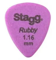 Stagg Ruby Standard 114 Медиаторы нейлоновые, модель Ruby Standard, толщина 1,14 мм, цвет: розовый. Цена за 1 шт