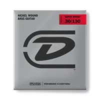 Dunlop dbsbn30130 super bright nickel  струны для 6 стр. бас-гитары, 30-130