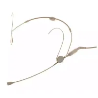 SENNHEISER HSP 2-3 - конденсат. микрофон с оголовьем, с круг. направлен., LEMO 3-pin (бежевый)