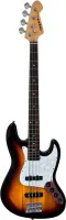 ARIA STB-JB-DX 3TS Бас гитара, верх: ольха, гриф: клен, накладка: палисандр, масштаб: 860mm (34")