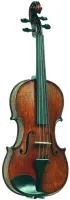 Violin Gliga Gems1 AW-V018-S - Продвинутая ученическая скрипка ручной работы. Умеренно волнистый клен, особая состаренная отделка