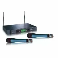 JTS US-902D/MH-920 Радиосистема двухканальная UHF-передатчик ручной, 10 мВт, 50-16000Гц