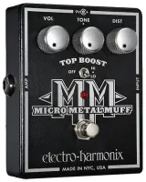 ELECTRO-HARMONIX MICRO METAL MUFF - гитарная педаль Metal Distortion