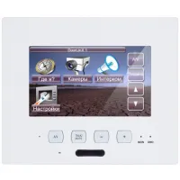 ClearOne NS-TL430- Сенсорная панель 109 мм с подключением по IP, микрофоном, функцией интеркома, 2-портовый Ethernet-коммутатор, 28 В