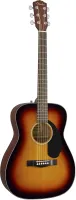 FENDER CC-60S SB (3TS) акустическая гитара, топ - массив ели, цвет санберст