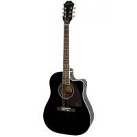 EPIPHONE AJ-220SCE Ebony - Гитара электроакустическая