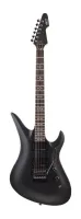 Schecter REVENGER-6 MBK Гитара электрическая, 6 струн, 24 лада, зв/сн Duncan Designed Active HB-105