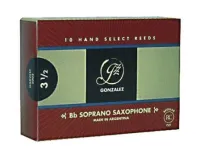 GONZALEZ 3 1/2 Soprano Sax Трости для сопрано саксофона (10шт)