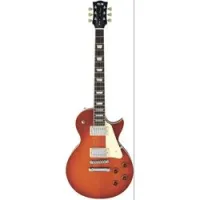 Fgn nls10gmp fcb  электрогитара с чехлом, форма les paul, цвет вишневый берст
