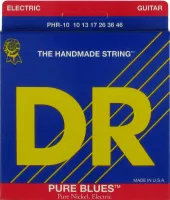 PHR-10 Pure Blues Комплект струн для электрогитары, никель, Medium, 10-46, DR