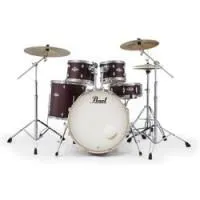 Pearl exx725snbr/c864  ударная установка из 5-и барабанов, цвет satin scarlet, (4 коробки)