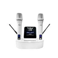 Tarboc k-8 wh  двойная радиосистема с ручным микрофонами, 32 канала, встроенное зарядн. устройство,