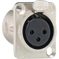 SZ-Audio XLR 3 PIN Female D-Type - Разъемы XLR панельные