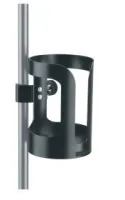 KandM 16022-000-55 BLACK держатель для бутылки(до 95 mm) с крепл. к стойке (до 30 mm) 0.4 kg.