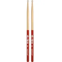 VIC FIRTH ROCKNVG - барабанные палочки с антискользящим покрытием, тип Rock с нейлоновым наконечником, материал - гикори, длина 16 5/8", диаметр 0,630", серия American Classic¶