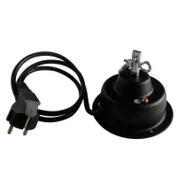 SHOWLIGHT M-40 Mirrorball Motor & plug, мотор для шара до 40см с кабелем и карабином, макс. нагруз, шт