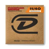 Dunlop dmp1140 mandolin phosphor bronze light  cтруны для мандолины, фосф. бронза, medium 11-40