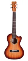 CORDOBA 15TM-CE Tenor cutaway ac-elec Ukulele укулеле электроакустическое, тенор, корпус махогани, верхняя дека махогани