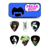 Dunlop zappt02m frank zappa pick tin sale  сувенирный набор медиаторов в пенале, средние, синие, 6 ш