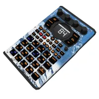 dB Custom SP-404 MKII Blue Kanagawa - Накладки для DJ-оборудования