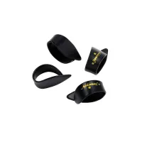 PLANET WAVES NP7B-04 NATIONAL THMB PK, MD BK CL-4P медиатор-коготь, 4 шт. в комплекте, цвет черный, размер средни