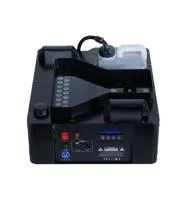 LightCraft FOG V-1500W LED - генератор дыма мощностью 1500Вт. Время разогрева: 4 мин. Ёмкость бака  2,5л. Макс. высота выброса 6м. Макс. продолжительность выброса 8сек. Подсветка: 8 диодов  9Вт RGB 3 in 1. Управление DMX512 (6/9 каналов). Беспроводной пул