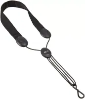 Ремень для сопрано и альт саксофона Rico Black SJA11 с металлическим крючком