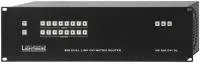 Lightware mx8x8dvi-dl, матричный коммутатор 8х8 dual link dvi-d портов; разрешение до 3840x2400; управление по rs-232/rs-422 и lan.