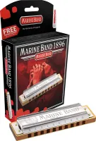 HOHNER Marine Band 1896/20 C гарм.минор (M1896216X) - губн. гармоника - Richter Classic. Доступ на 30 дней к бесплатным урокам