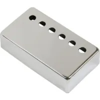 DIMARZIO HUMBUCKING PICKUP COVER F-SPACED NICKEL GG1601N металлическая крышка для полноразмерного F-Spaced хамбакера, цвет никел