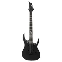 Solar guitars ab2.6c (уценка)  электрогитара, hh, клён/ палисандр, махагони, цвет черный матовый