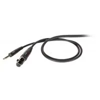 Микрофонный кабель Die Hard DHG200LU3, джек (моно) 6.3 мм - XLR (гнездо), 3 м
