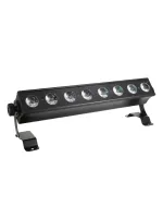 LED Bar 8-10
                Прожектор LED Bar 8-10.
Прожектор, 8 светодиодов 6 в 1 RGBWAUV по 10 Вт. Электронный диммер 0-100%. Строб. Угол луча 20°. Управление: DMX512 1/6/10/12/24/27), звуковая активация, автоматический режим, master/slave. Питание: AC