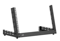 Caymon TPR306A/B Стойка настольная телекоммуникационная 19" рэк.. Материал сталь.  Открытая конструкция. Регулируемый наклон. Монтажная высота 6U. Габаритные размеры, мм (Ш x В (с резиновыми ножками) x Г): 509 x 317,8 x 301,3.  Масса 7 кг. Цвет черный (RA
