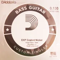 EXPXB130SL Coated Nickel Wound Отдельная струна для бас-гитары, с покрытием, 130, D'Addario