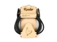 RUS0303 Кабель инструментальный, 3м, угловые коннекторы, Rooster