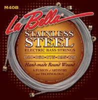 LA BELLA M40-B Stainless Extra Light 5-String 40-128 струны для 5-струнной бас-гитары