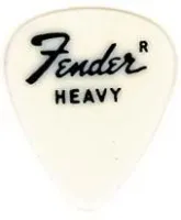FENDER 351 медиаторы, цвет - белый, H (упакованы по 12шт)