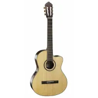 CORDOBA FUSION 14 MAPLE электроакустическая классическая гитара с вырезом, цвет натуральный