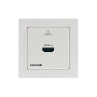 Kramer WP-871XR/EU-80/86(W)- Передатчик HDMI по витой паре DGKat 2.0, 3840x2160/60 (4:4:4) с HDCP 2.2 и HDR