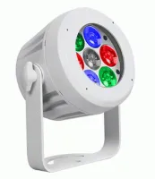ARCTIK AM1421XLT PIXI mini (R+G+B+L) Светодиодный архитектурный светильник направленного света на лире. Световой поток 508 Lm, сила света 30600 кд при оптике 6 градусов, источник света 7x3 Вт (2R+2G+2B+1Lime), управление DMX-512, RDM, CCS 3.0 ,  оптика