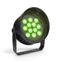 Cameo dura spot 200 – стационарный прожектор par rgbw led 12*20 вт / 6° / rdm /ip67