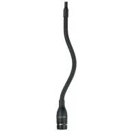 SHURE MX202B/C кардиоидный миниатюрный театрально-хоровой микрофон (черный) на гибком держателе(10см) с шнуром 9м