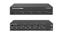 Матричный коммутатор Infobit [iMatrix H44A] 4K60, 4х4, 3840x2160/60 Гц; 4 LR аудиовыхода, 4 коаксиальных аудиовыхода.