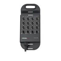 PROEL TN1204LU50 - мультикор,  12 вх., 4 вых., 50м