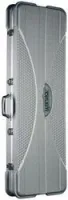 Rockcase ABS 10505S/ SB  прямоугольный пластик. кейс Premium для бас-гитары, серый, лого Rockase