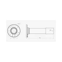 MS-A42 потолочный кронштейн для IP-камер Milesight