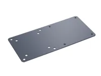 ErgoFount BAS-07- Пластина для монтажа мини-ПК и монитора через VESA-крепление, макс. нагрузка 3 кг, черная